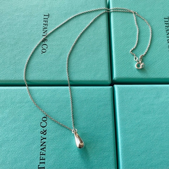 Tiffany and Co. Tear Drop Necklace - Picture 5 of 14